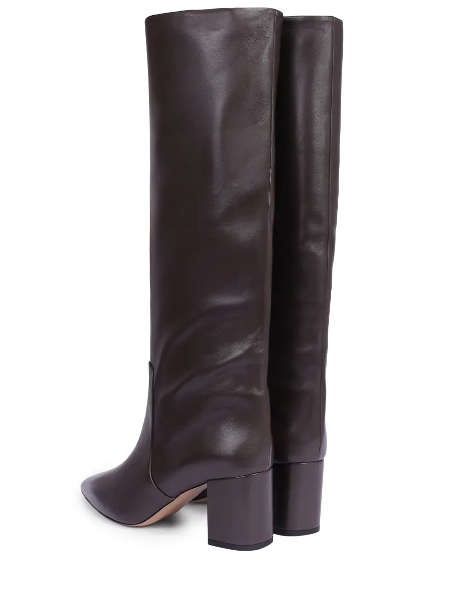 Сапоги кожаные