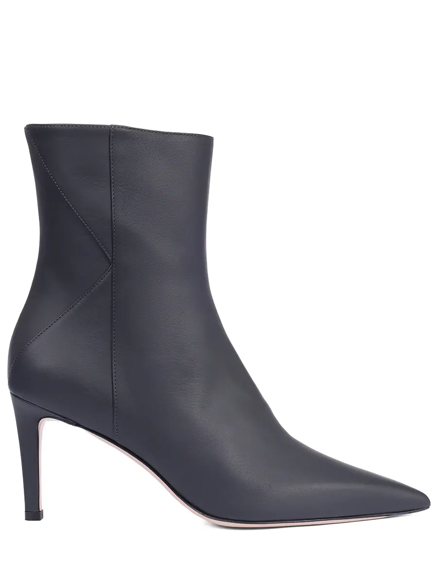 Ботильоны кожаные