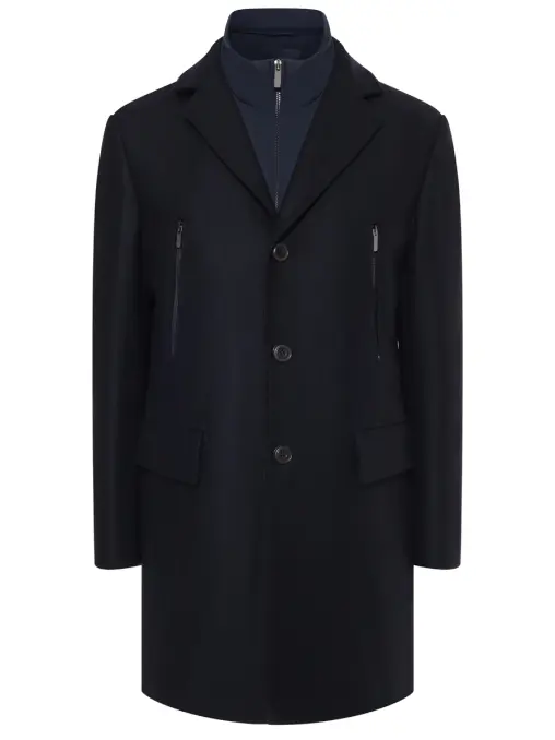 Пальто шерстяное PAUL & SHARK