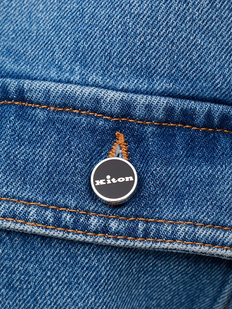 Рубашка джинсовая