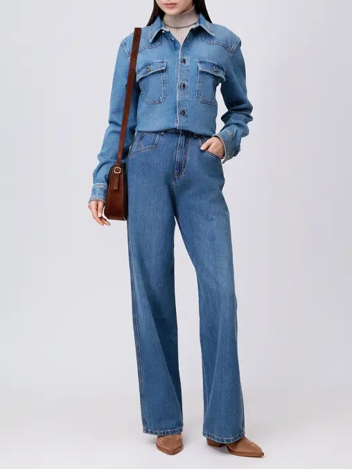 Рубашка джинсовая KITON