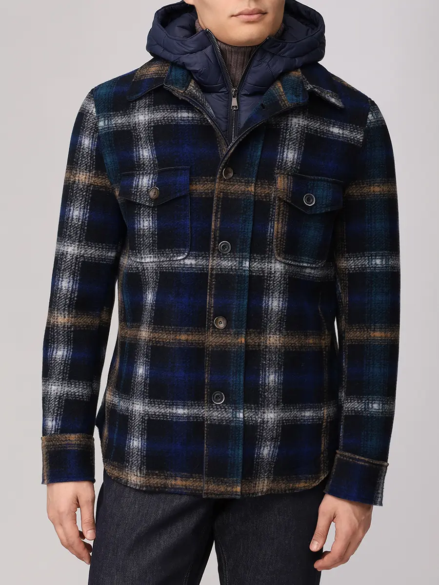 Куртка в клетку