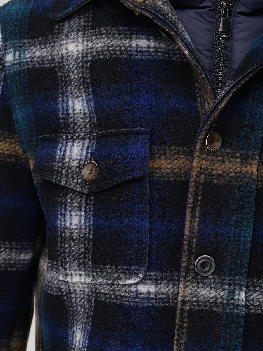 Куртка в клетку