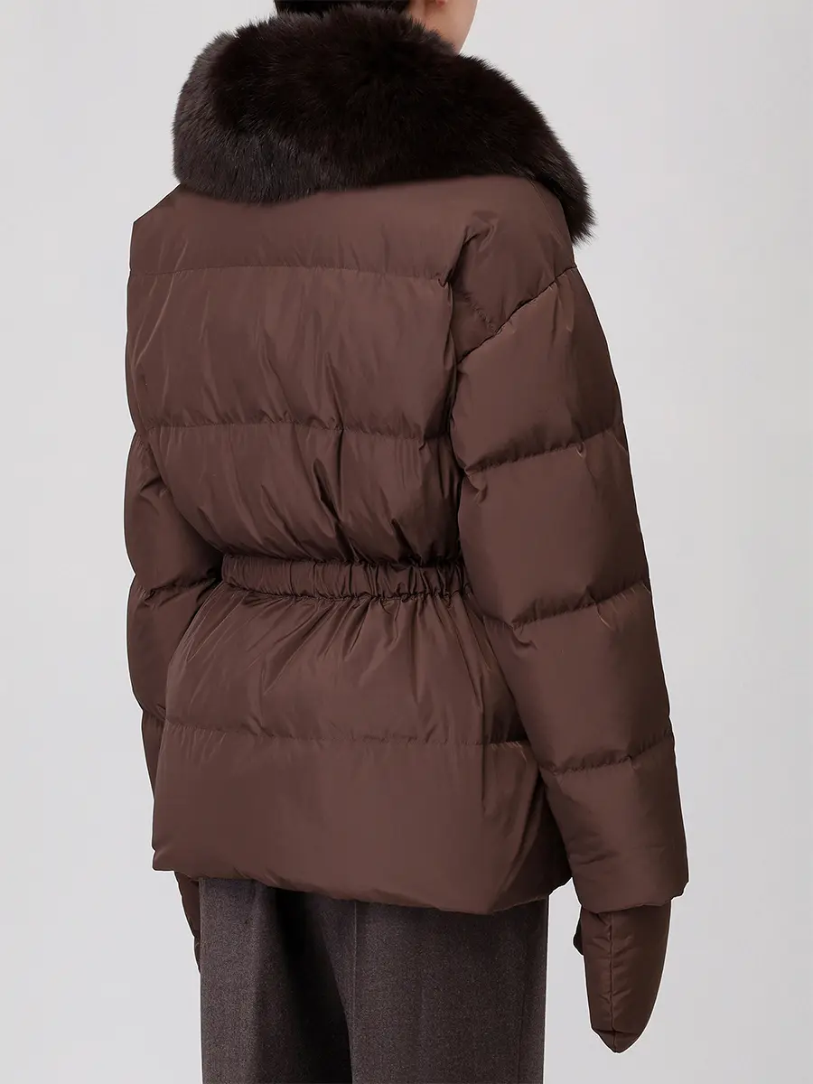 Пуховик стеганый