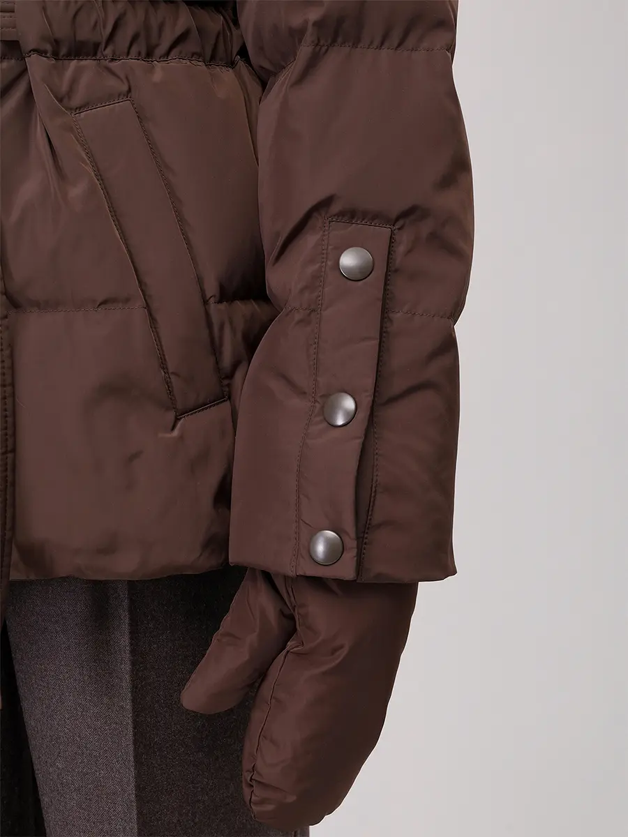 Пуховик стеганый