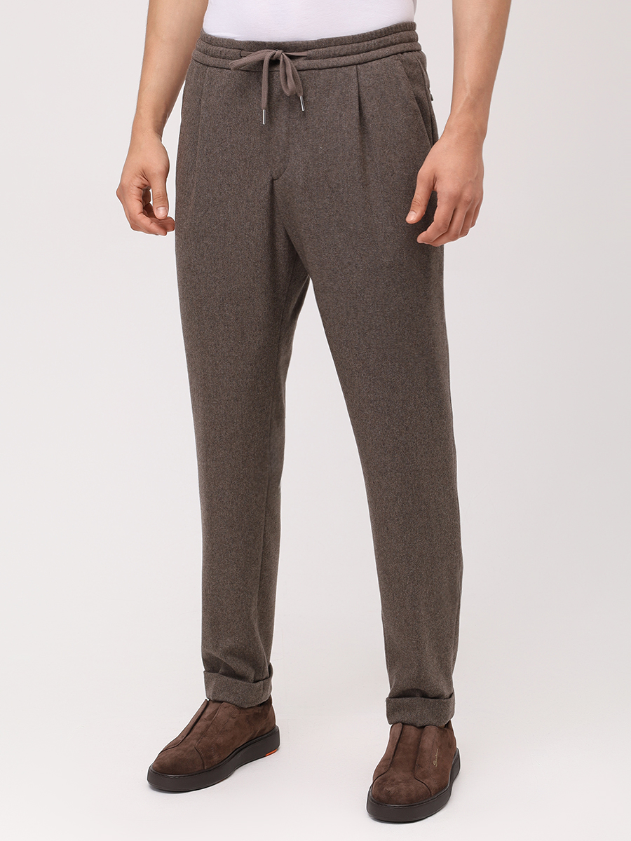 Брюки шерстяные
