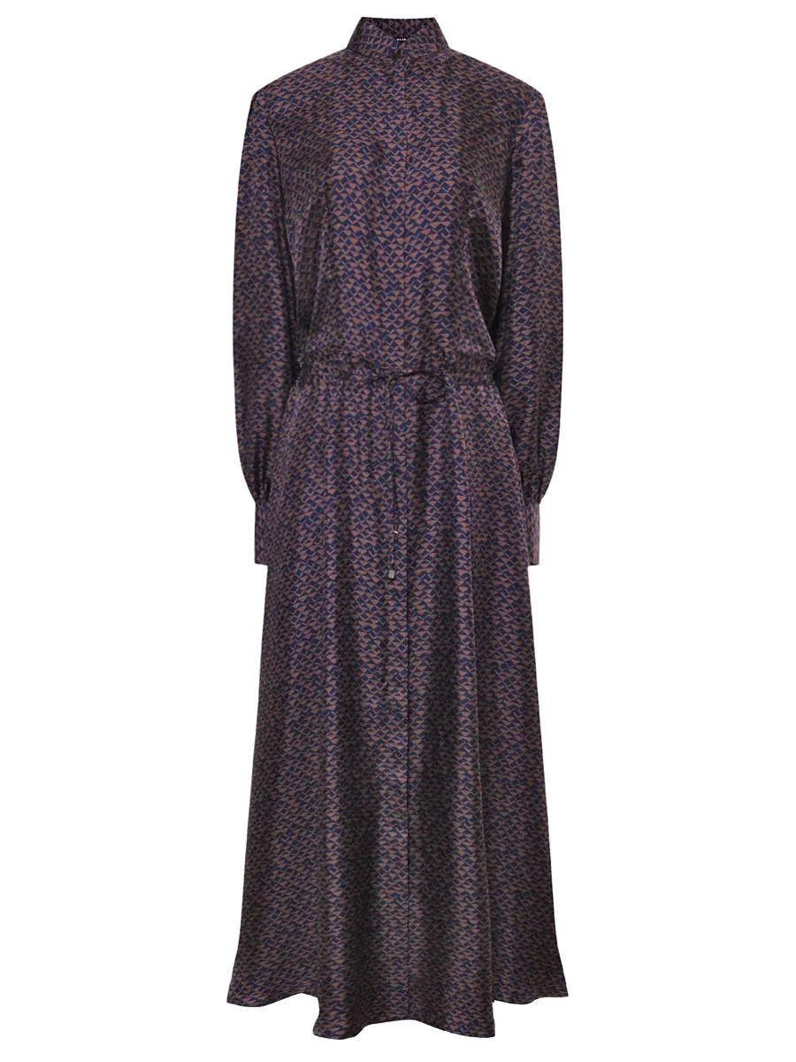 Платье шелковое