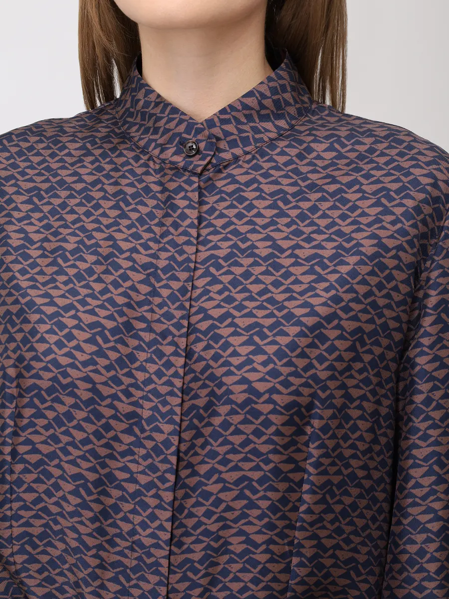 Платье шелковое