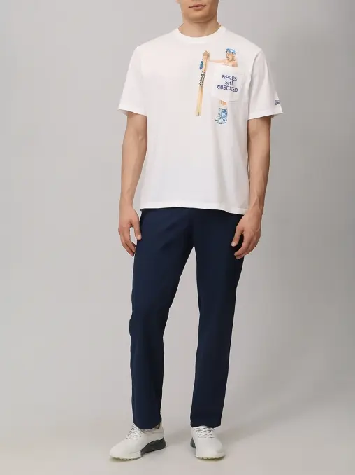 Футболка хлопковая MC2 SAINT BARTH