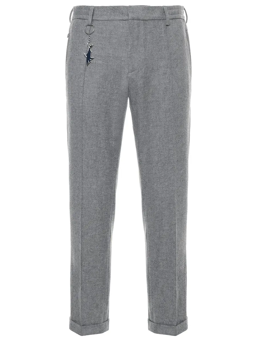 Брюки из шерсти и кашемира