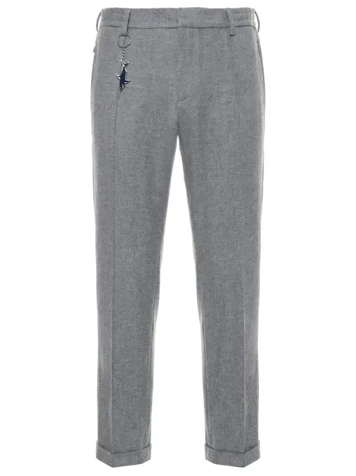 Брюки из шерсти и кашемира PAUL & SHARK