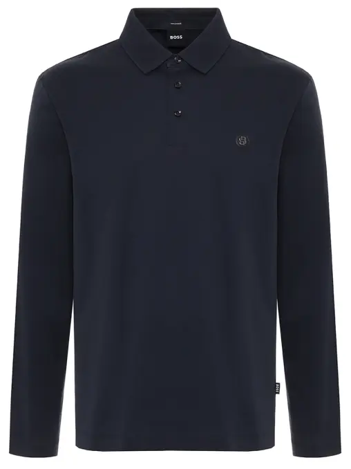 Поло хлопковое BOSS