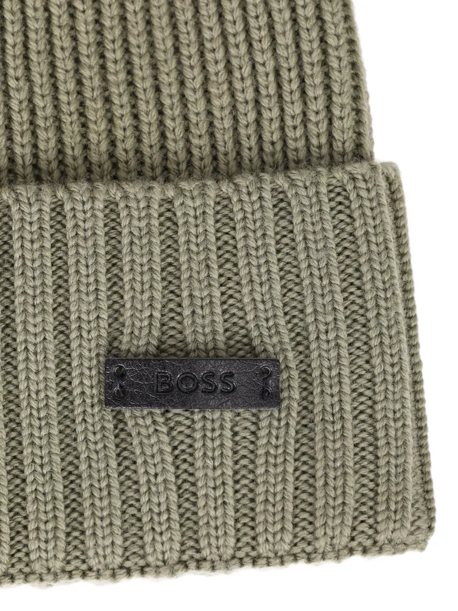 Шапка шерстяная