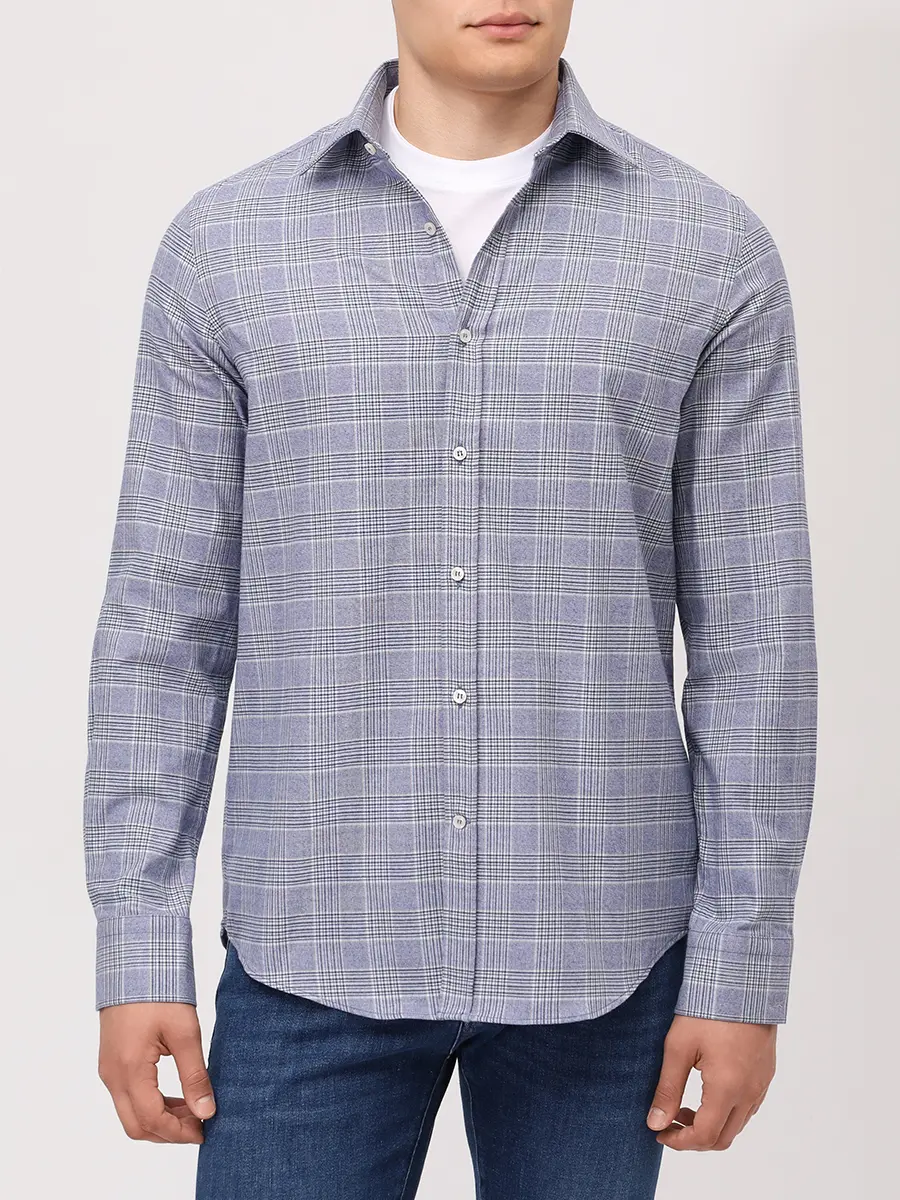 Рубашка Regular Fit хлопковая