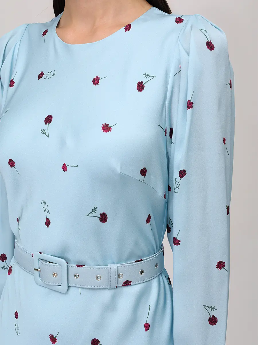 Платье шелковое