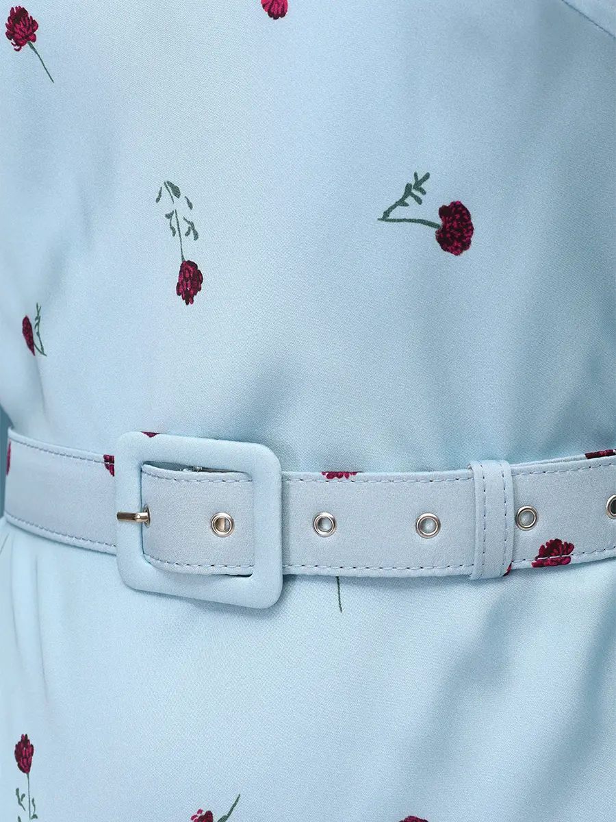 Платье шелковое