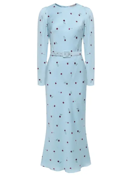 Платье шелковое OLOLOL