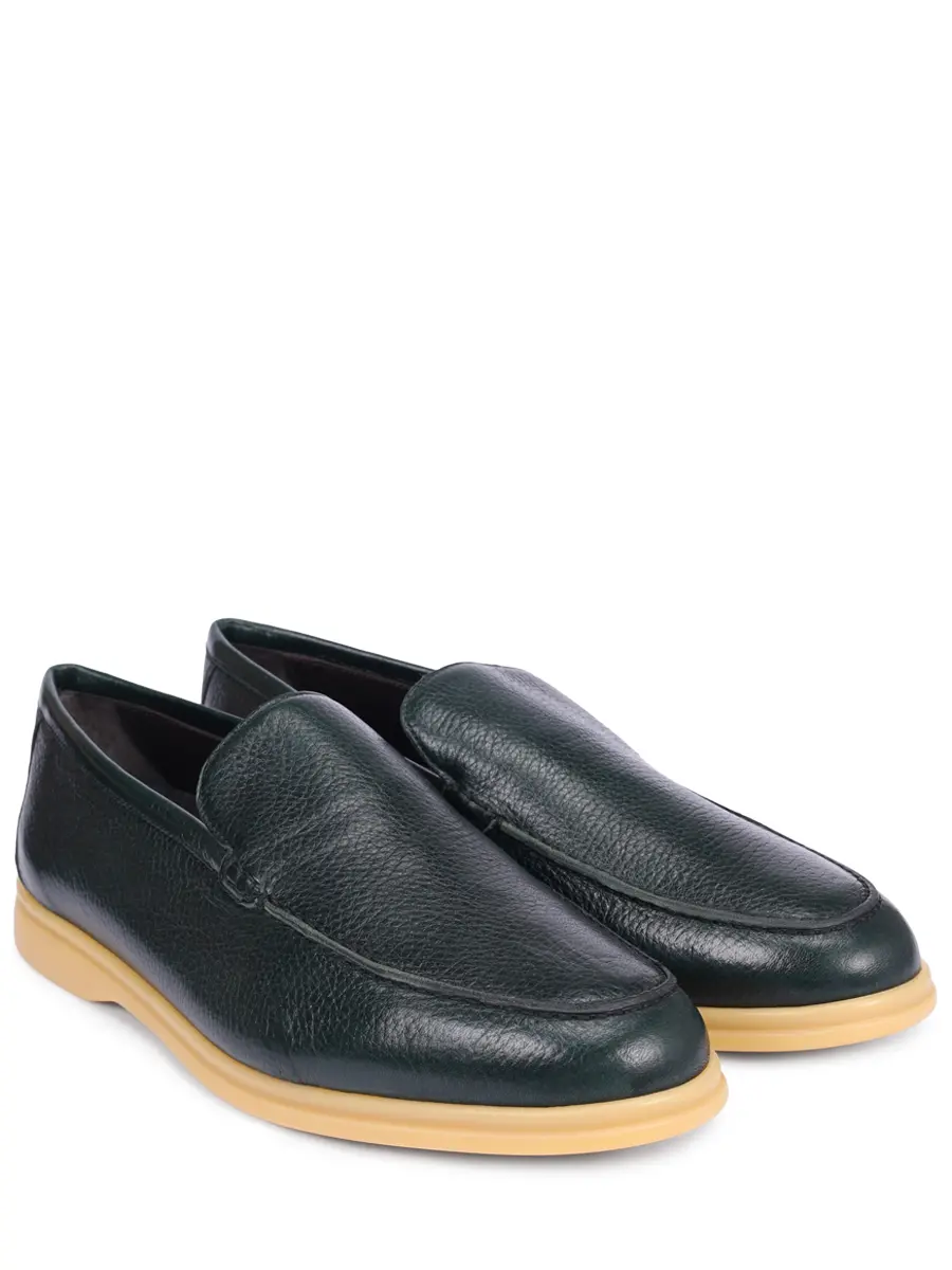 Лоферы кожаные