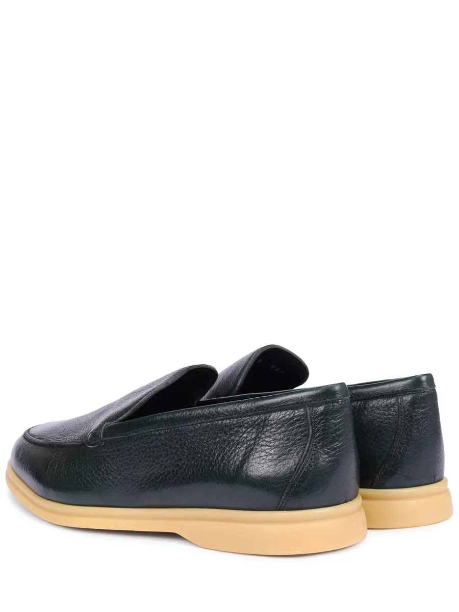 Лоферы кожаные