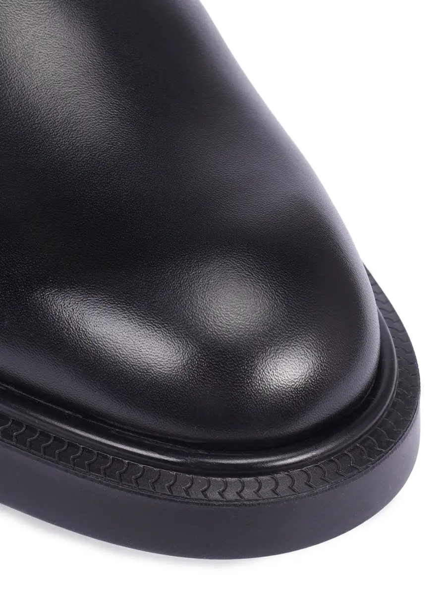 Челси кожаные на меху