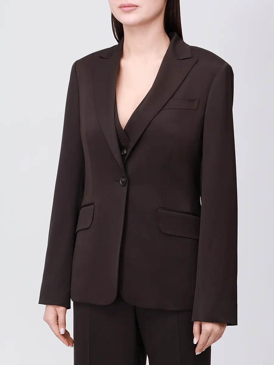 Пиджак шерстяной