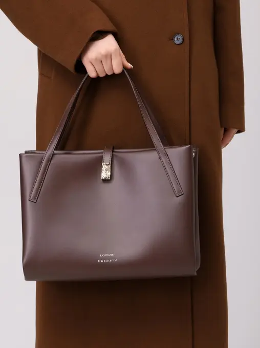 Сумка-тоут кожаная Cary LOULOU DE SAISON