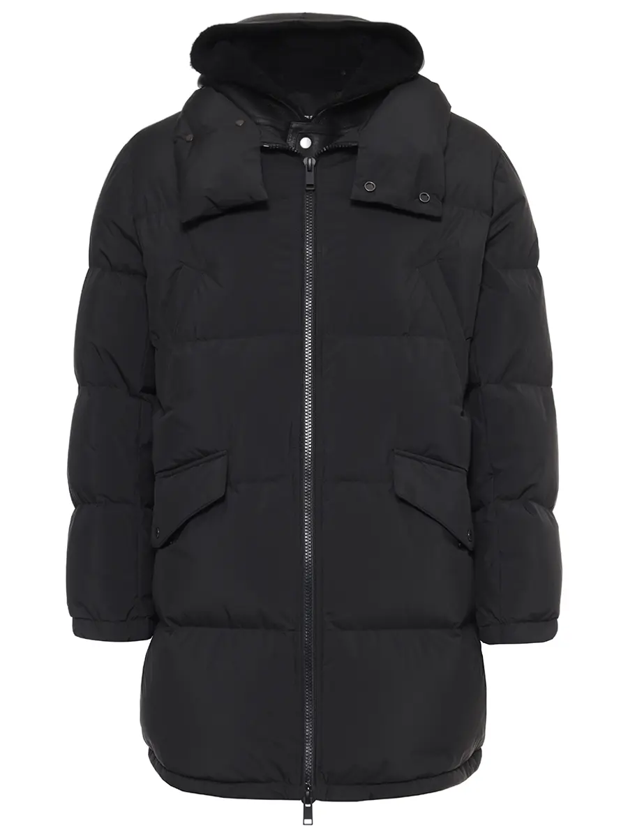 Пуховик стеганый