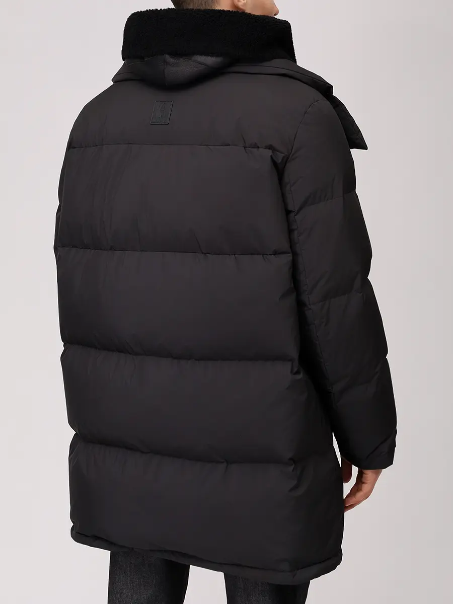 Пуховик стеганый