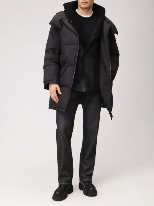 Пуховик стеганый YVES SALOMON