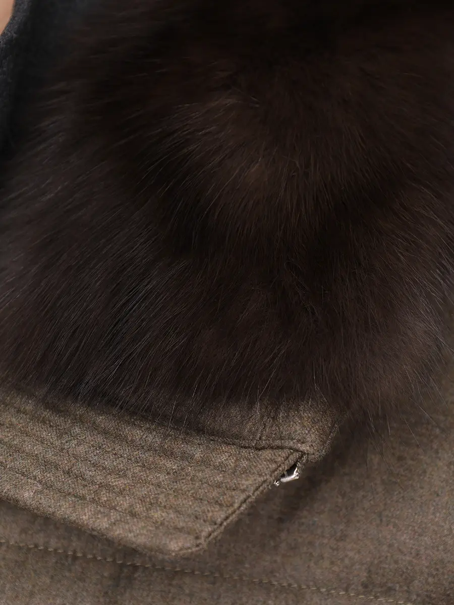 Пуховик стеганый