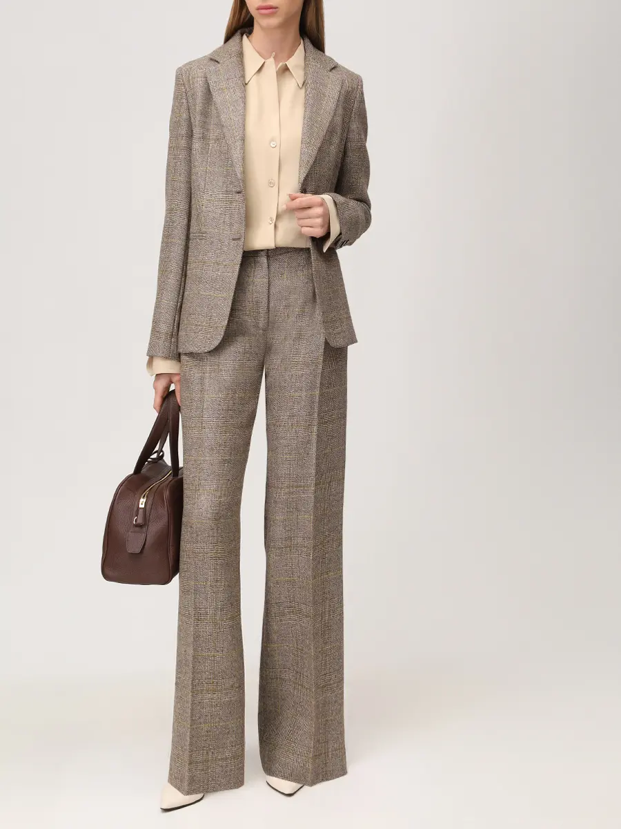 Брюки шерстяные