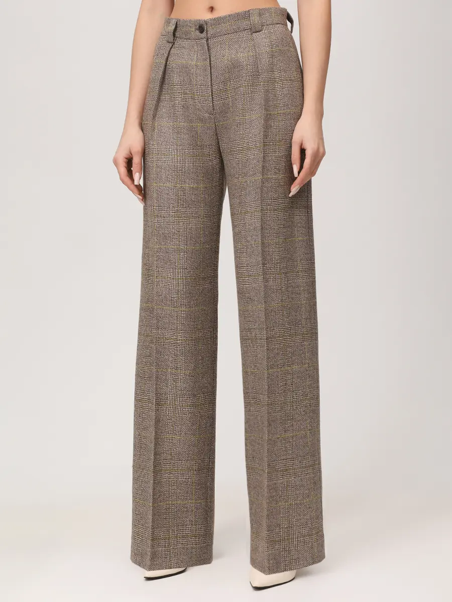 Брюки шерстяные