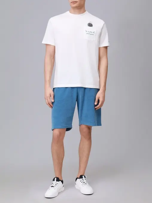 Футболка хлопковая MC2 SAINT BARTH