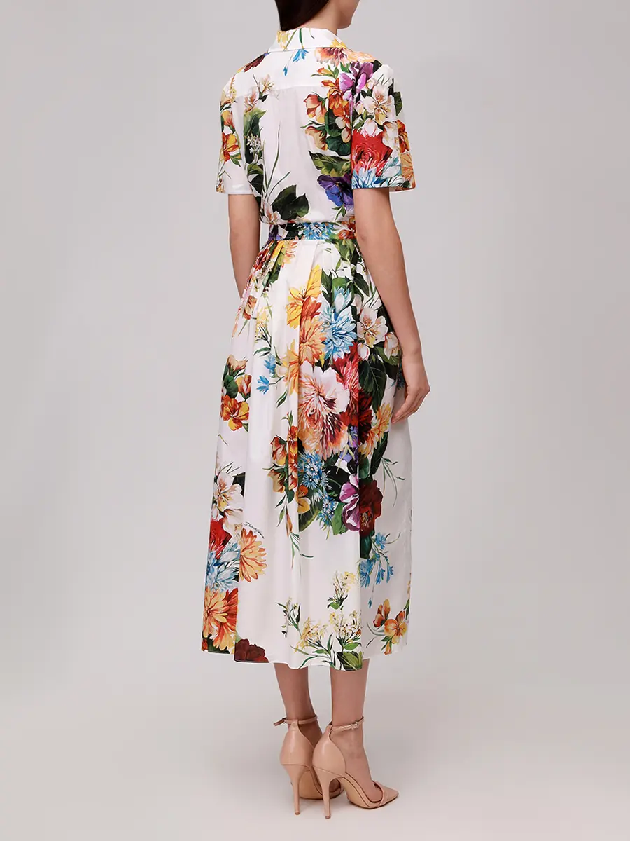 Платье хлопковое