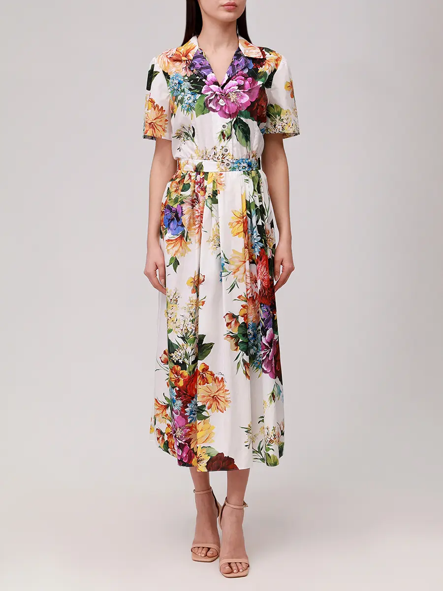 Платье хлопковое