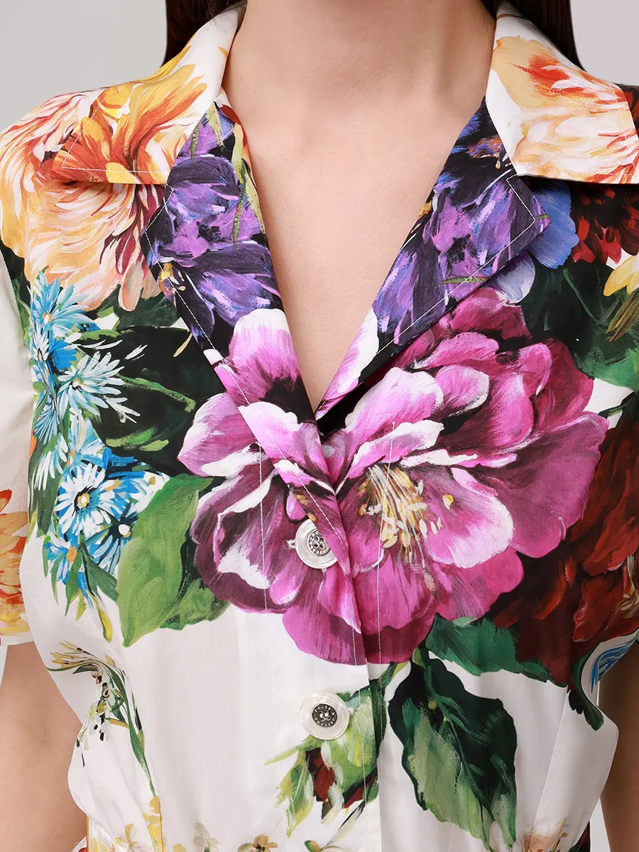 Платье хлопковое