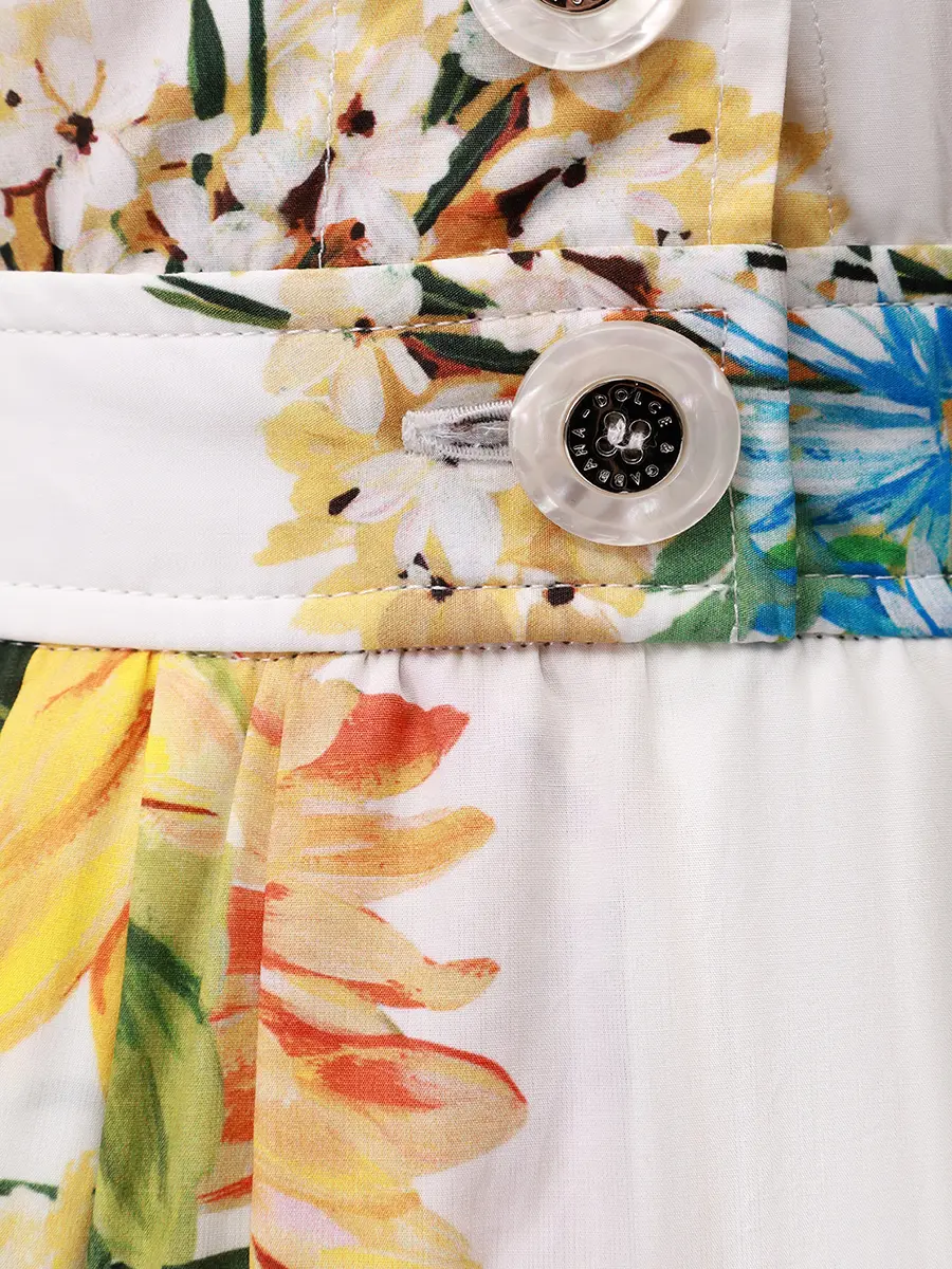 Платье хлопковое