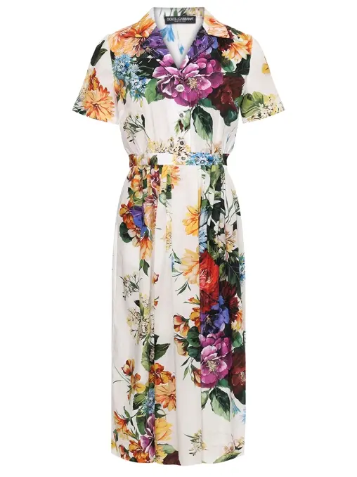 Платье хлопковое DOLCE & GABBANA