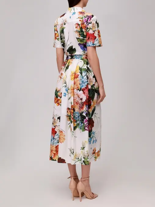 Платье хлопковое DOLCE & GABBANA