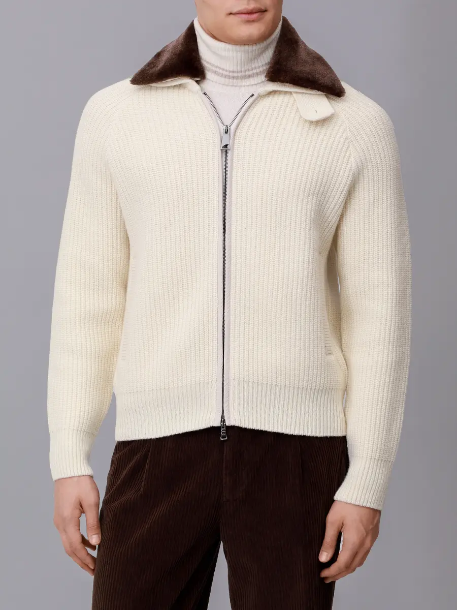 Кардиган шерстяной