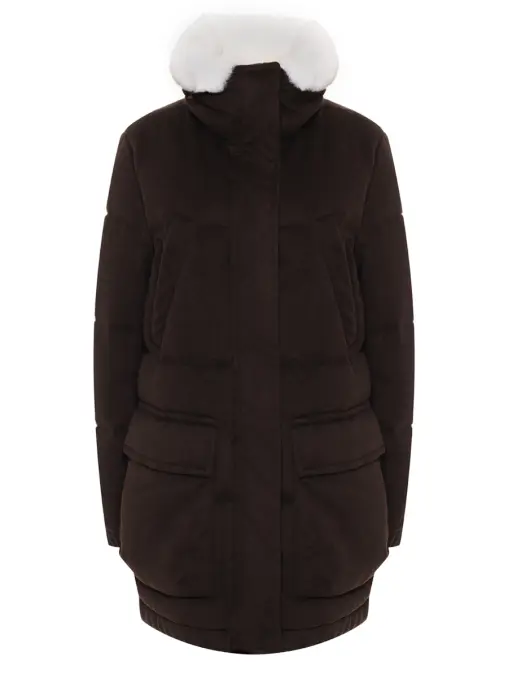 Пуховик кашемировый KITON