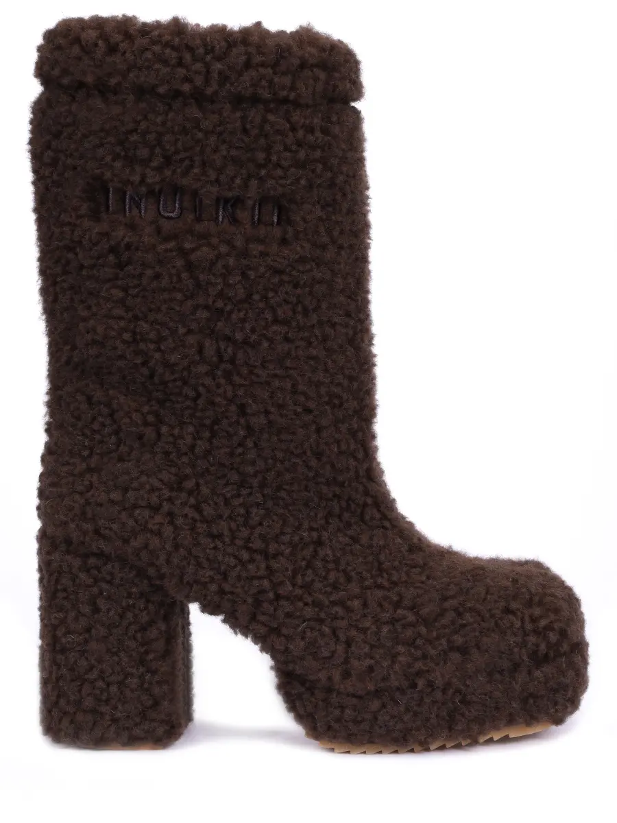 Сапоги из шерсти