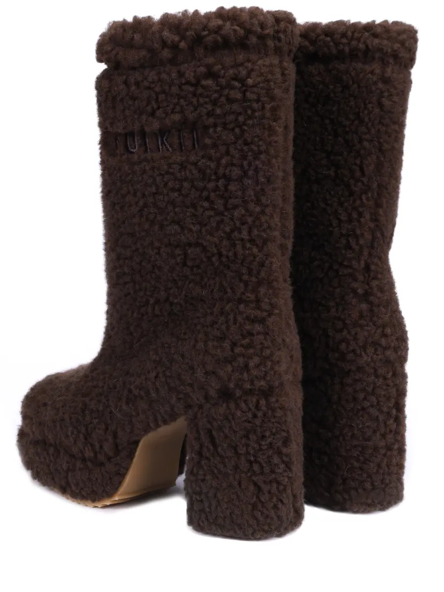 Сапоги из шерсти