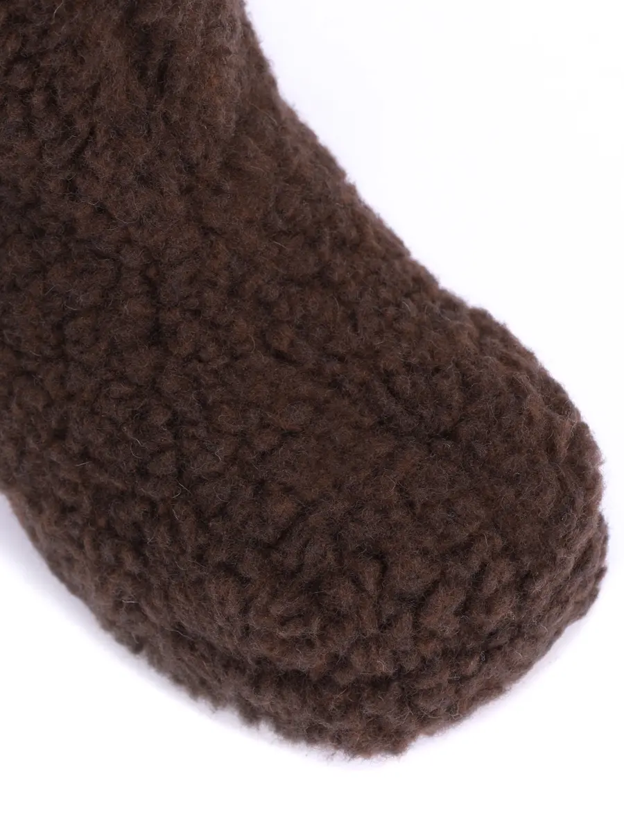 Сапоги из шерсти