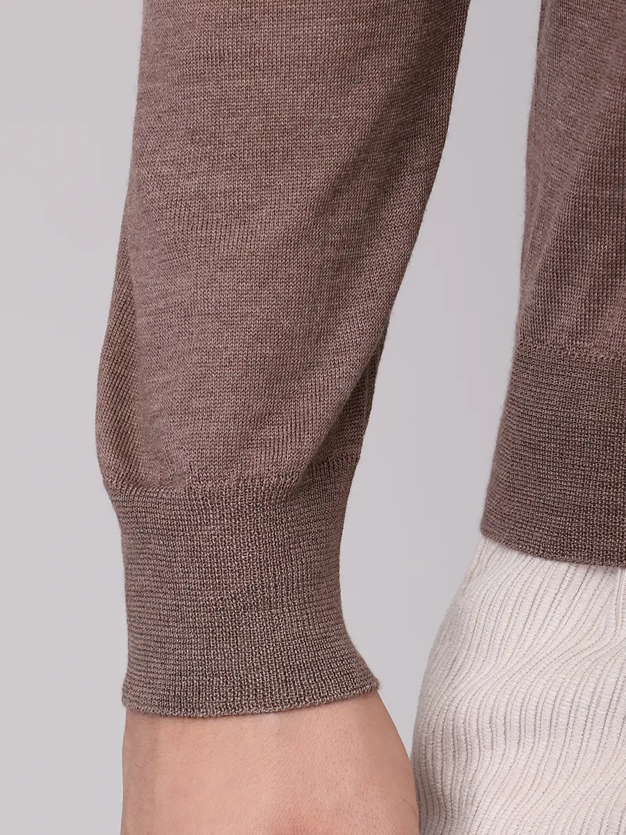 Водолазка из шерсти и шелка