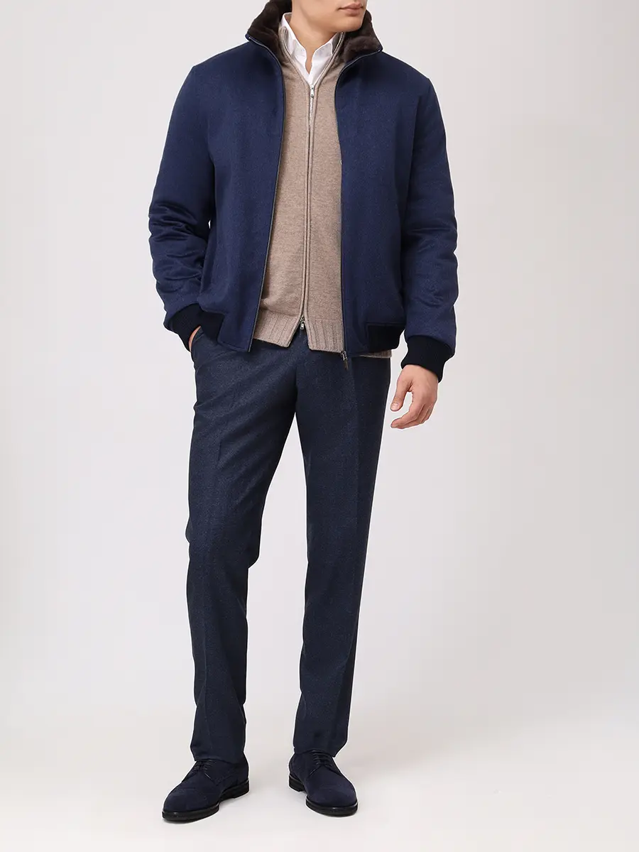 Брюки шерстяные