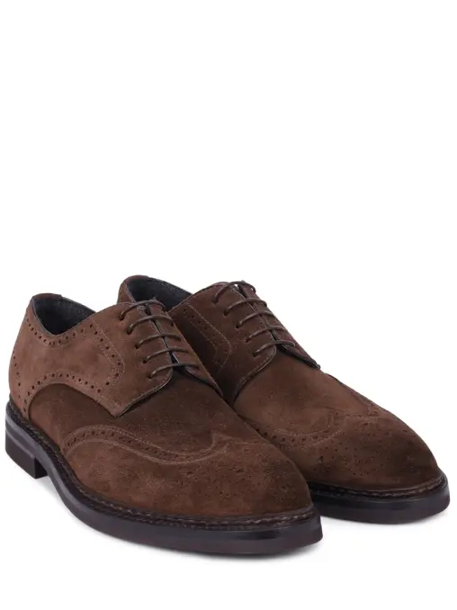 Дерби замшевые на байке BONTONI