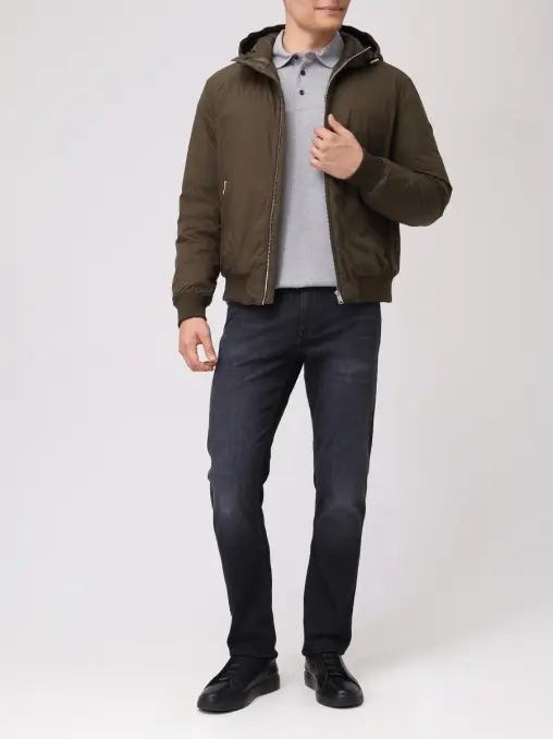 Поло хлопковое BOSS