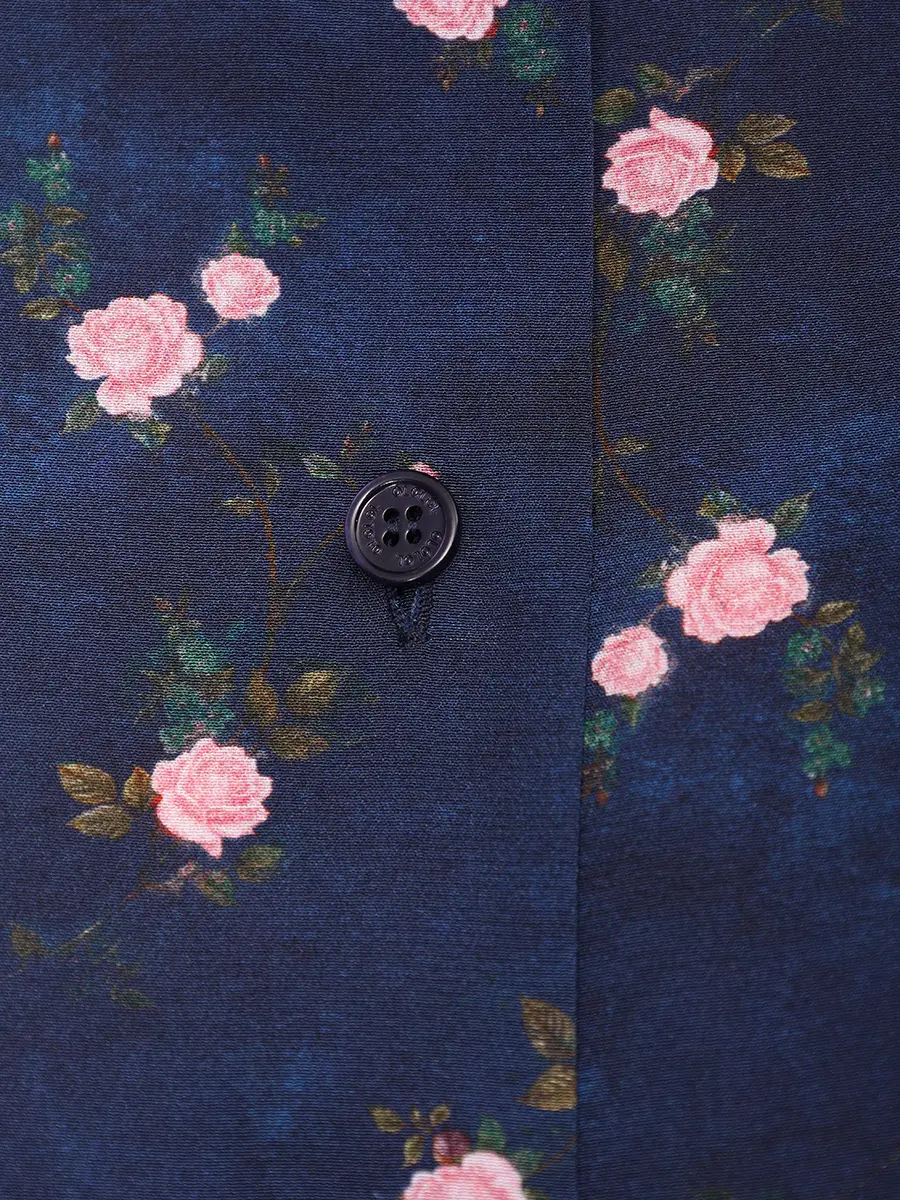 Платье шелковое