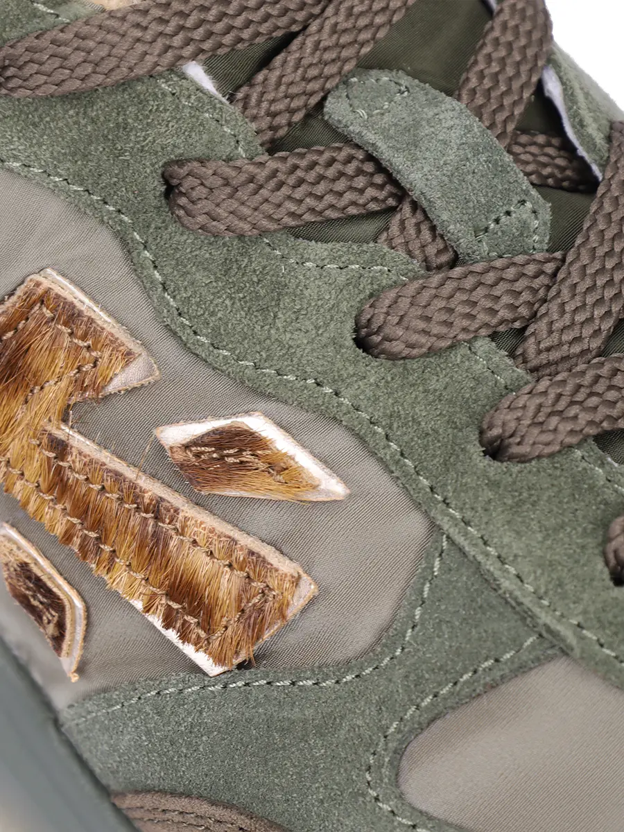 Кроссовки комбинированные на меху Lauryn